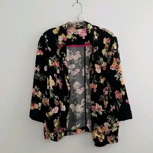 Floral Rayon Blazer